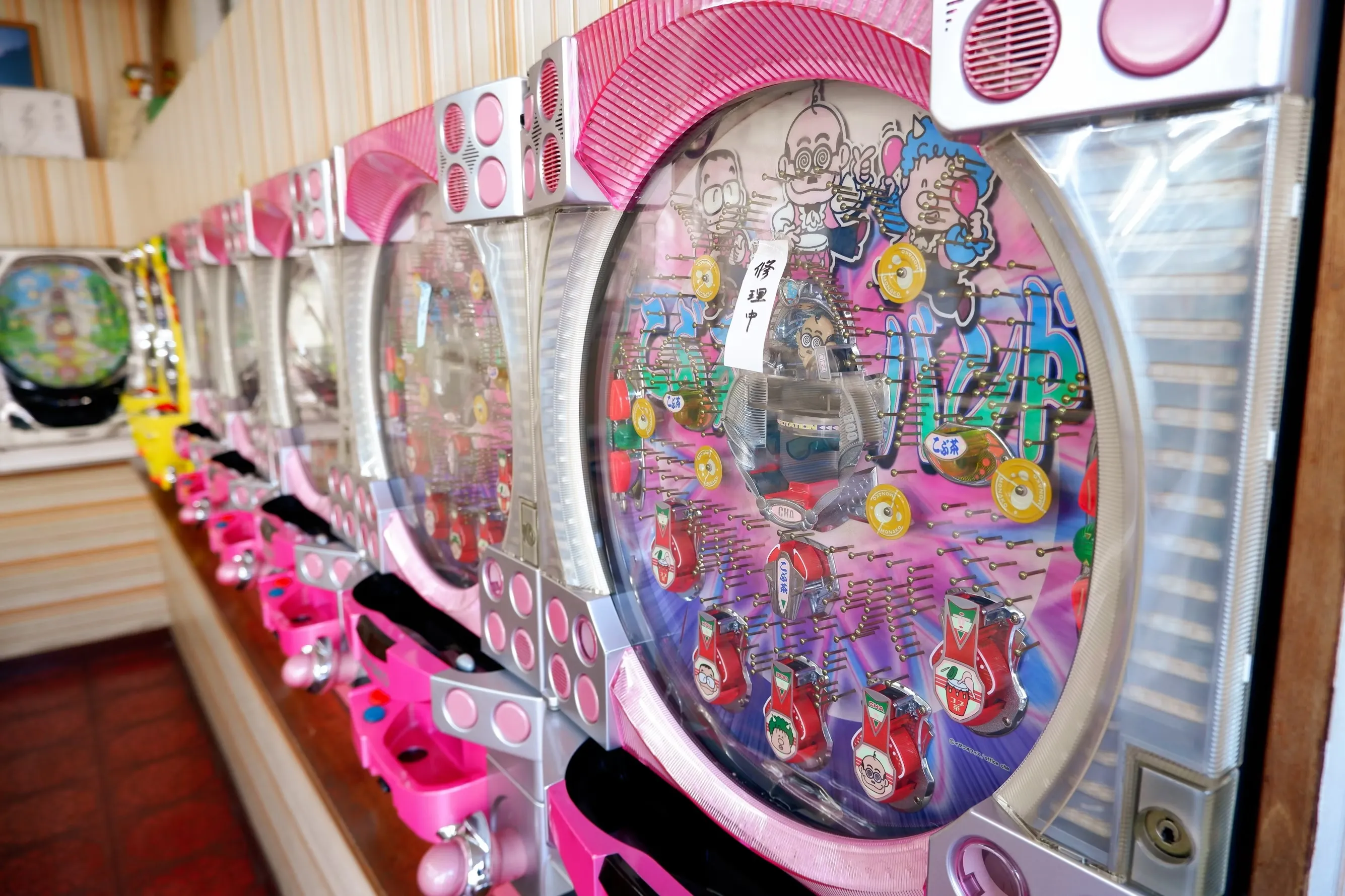 Tokyo Leisure Districts pachinko venues